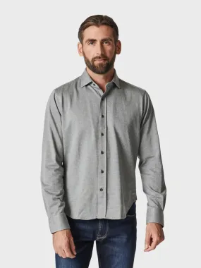 34 Heritage Shirt Structured Shirt Light Grey