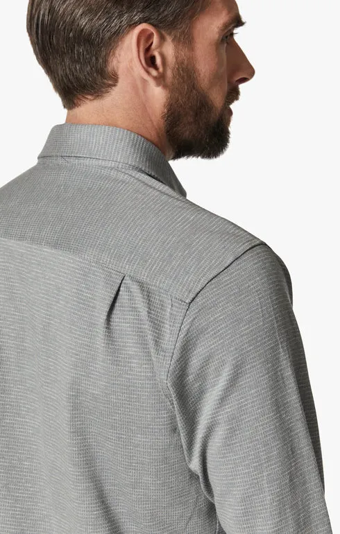 34 Heritage Shirt Structured Shirt Light Grey