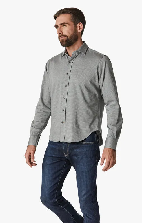 34 Heritage Shirt Structured Shirt Light Grey