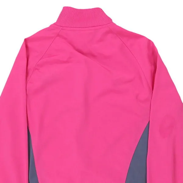 Age 14 Puma Track Jacket - XL Pink Polyester