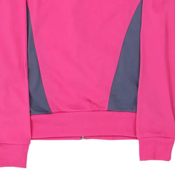Age 14 Puma Track Jacket - XL Pink Polyester