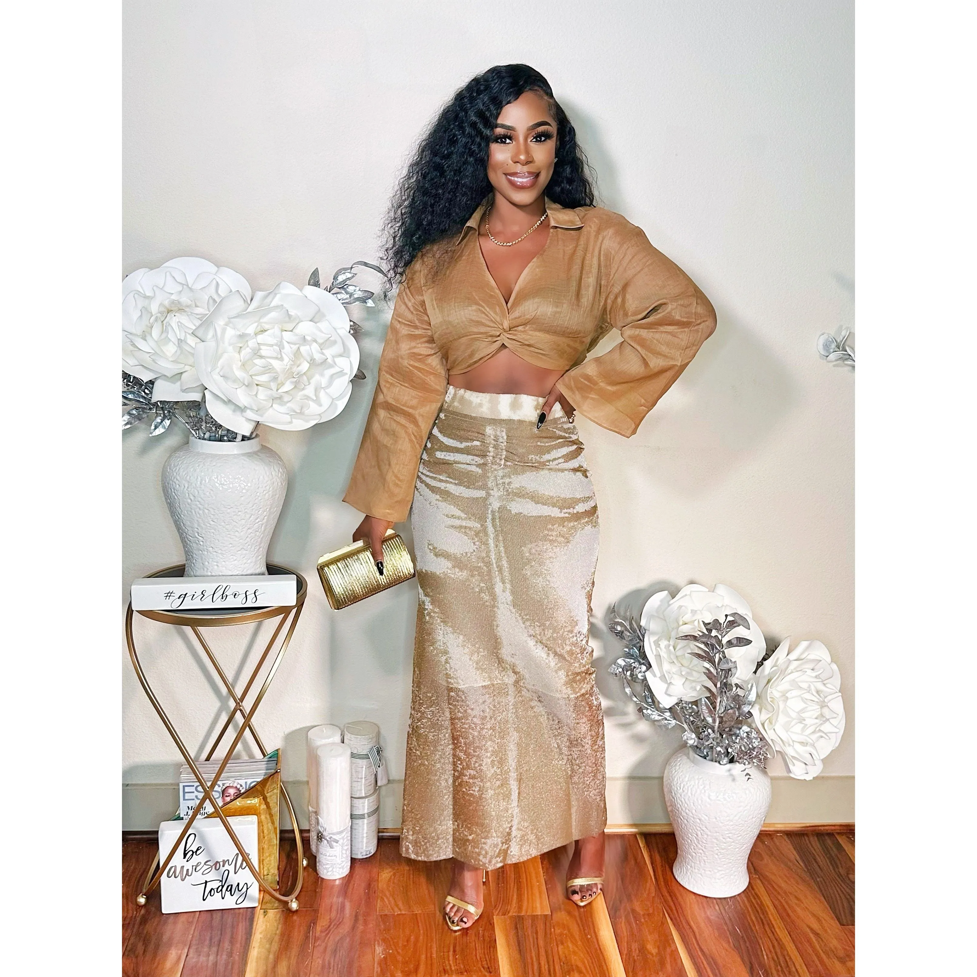 ALL ABOUT HER MAXI SKIRT SET
