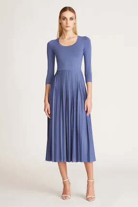 Amy Pleated T-Dress