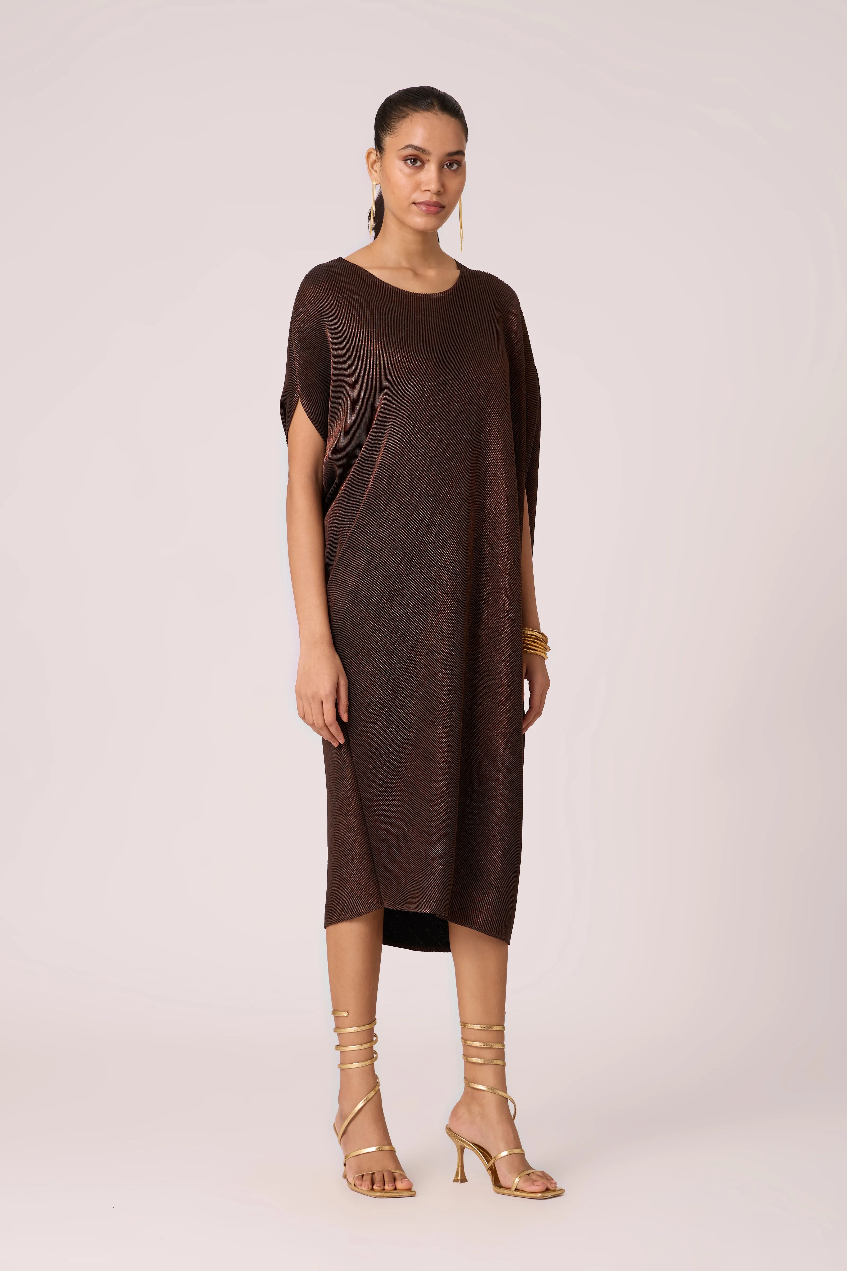 Aurelia Dress - Bronze