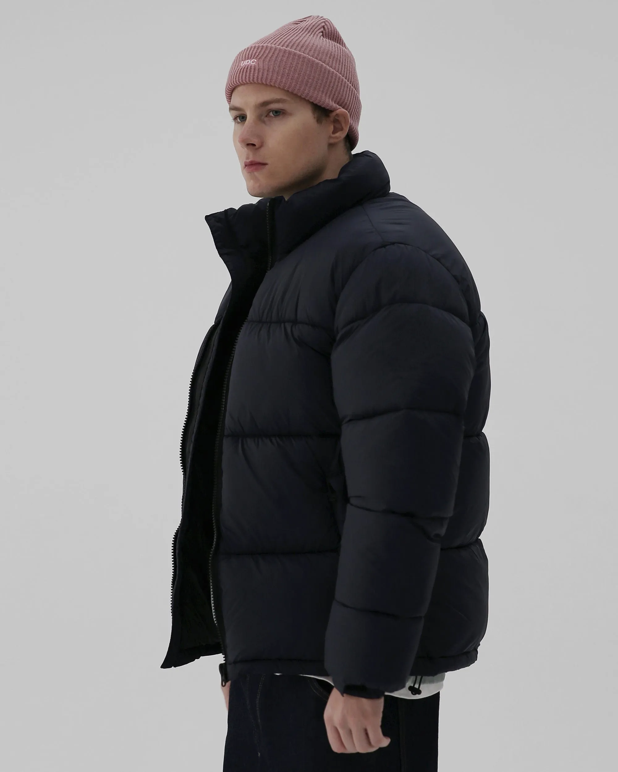 BEANIE / LONG TAIL / BOX LOGO / I PINK