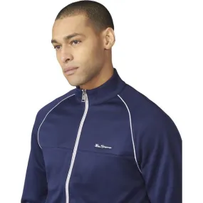 Ben Sherman Tricot Zip Thru - Marine