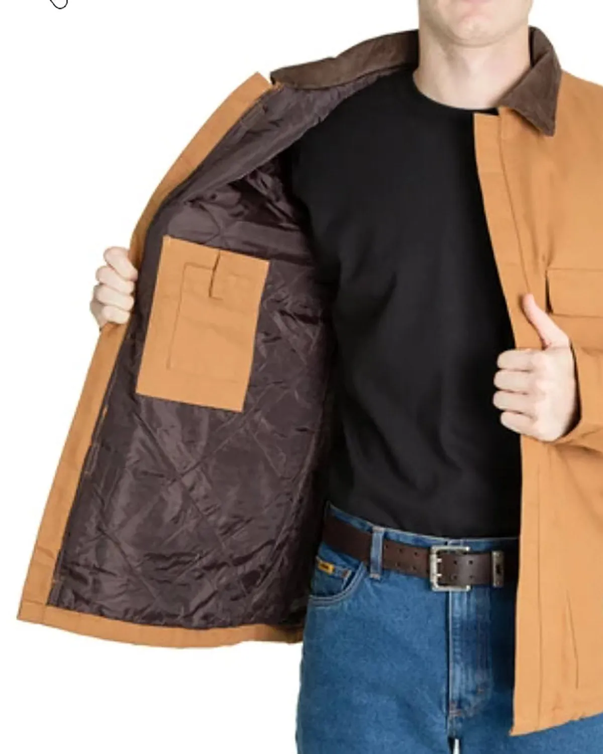 Berne Men's Tall Heritage Cotton Duck Chore Jacket