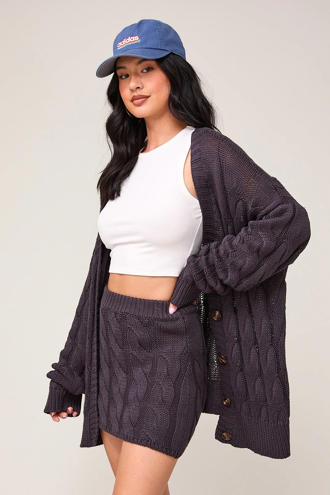 BF Knit Mini Skirt