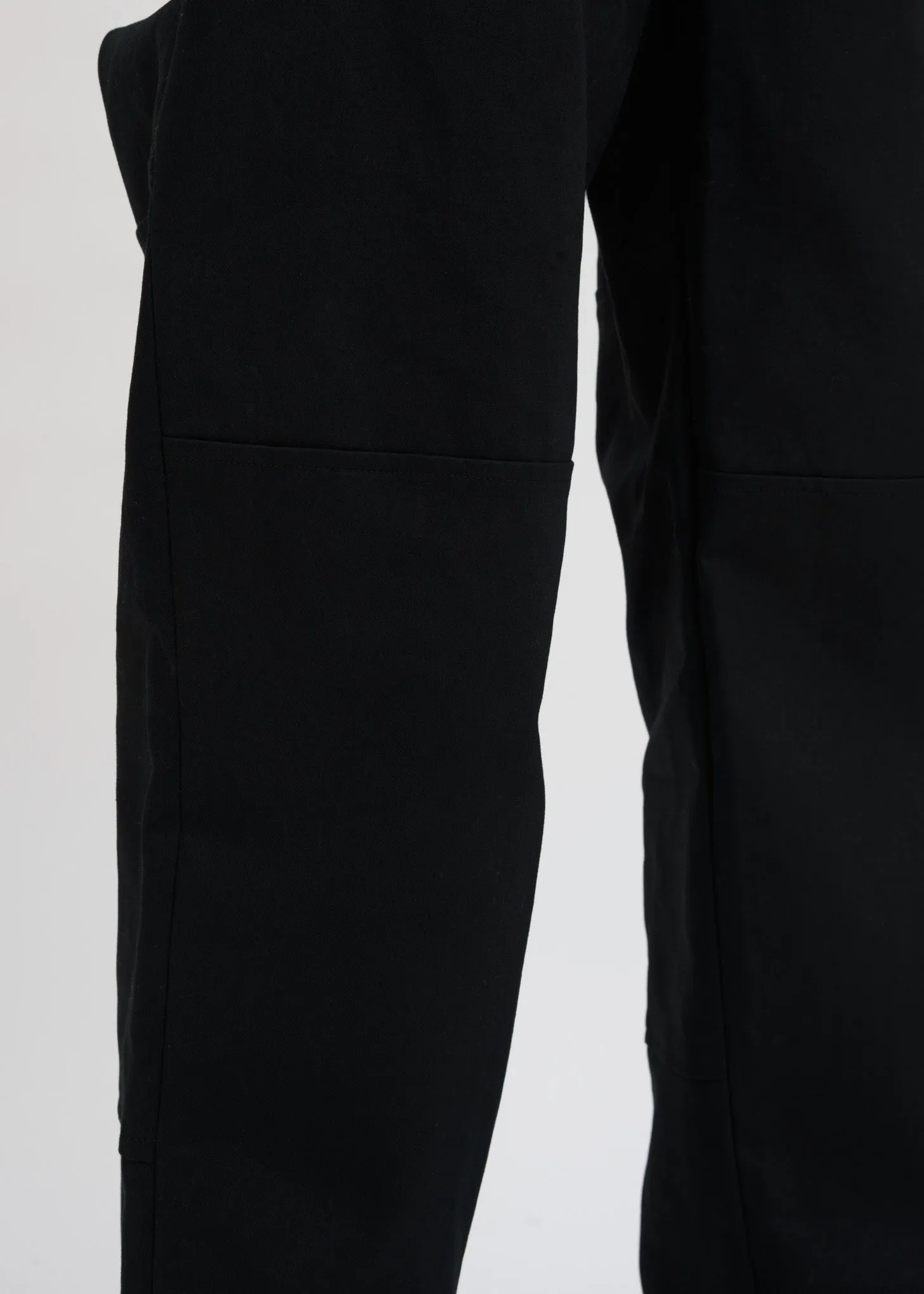 Black Waist Strap Pants