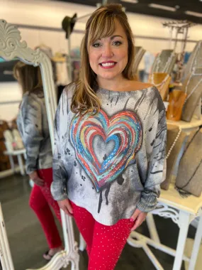 BRAND BAZAR CORAZON LUREX Top