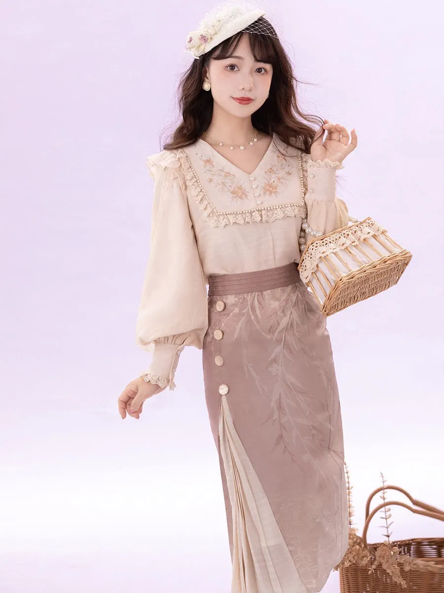 Bridgeton Modern Victorian Style Hanfu