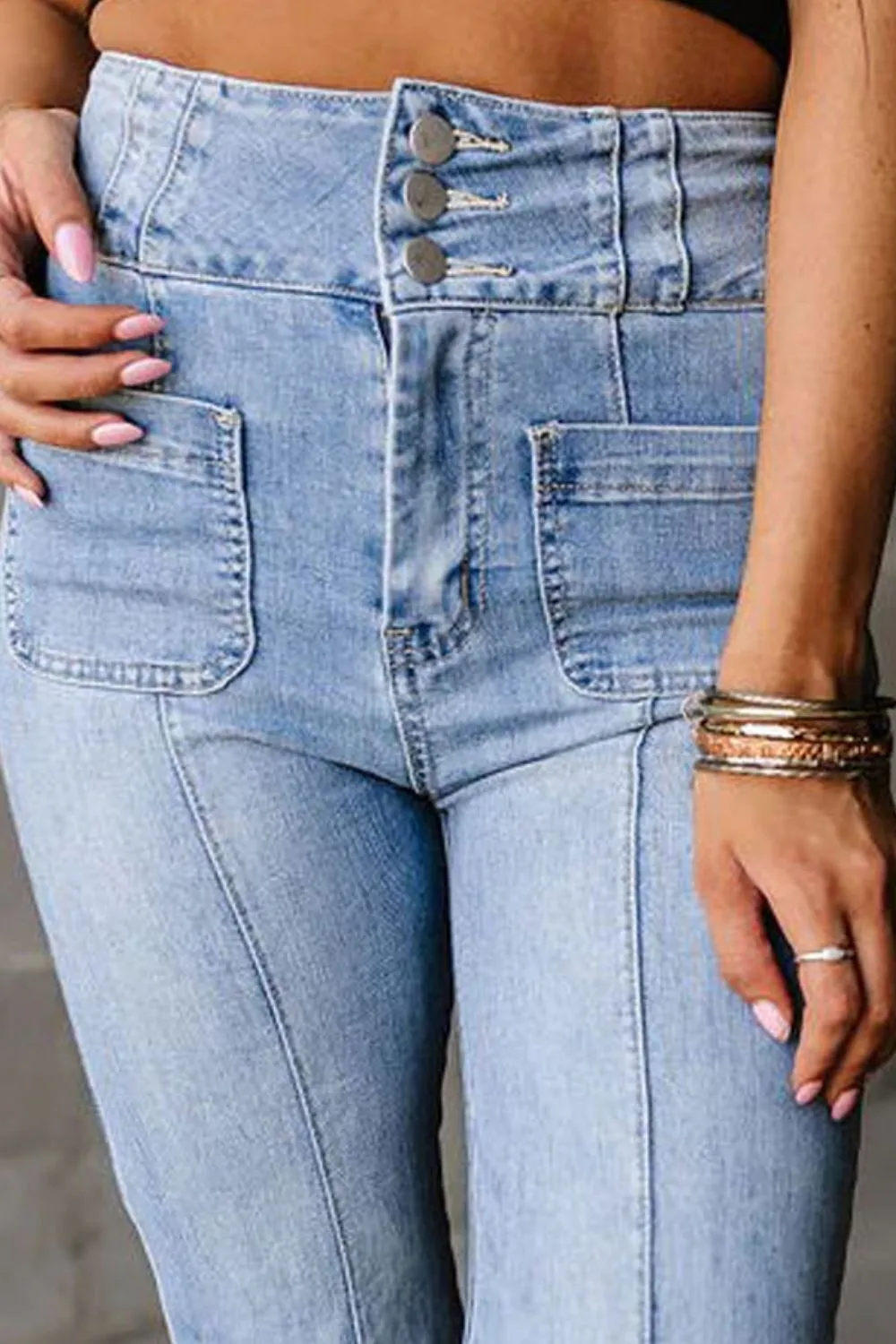 Brittany High Waist Bootcut Jeans