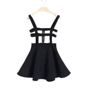 Cage Suspenders Skirt