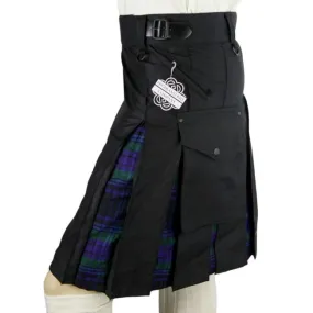 Cargo Tartan Combo Kilt: Spirit of Scotland Utility Kilts