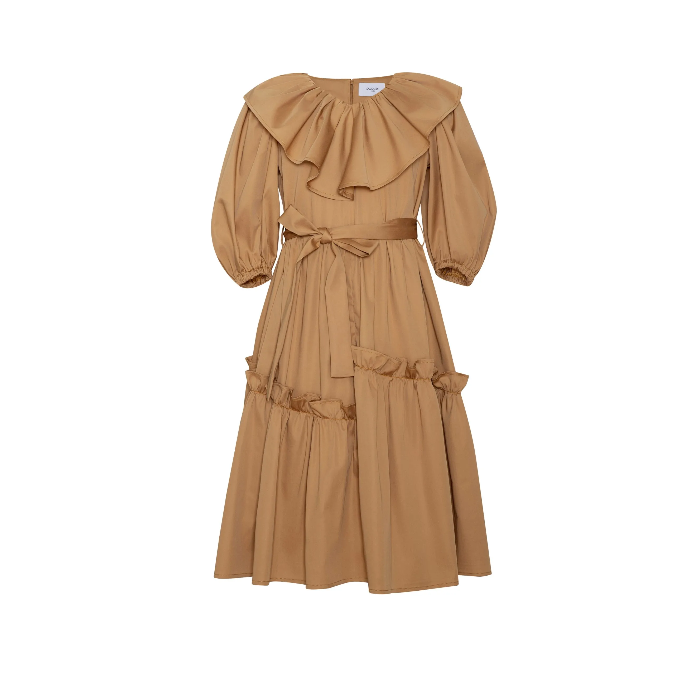Cotton Maxi Dress Geneva Brown