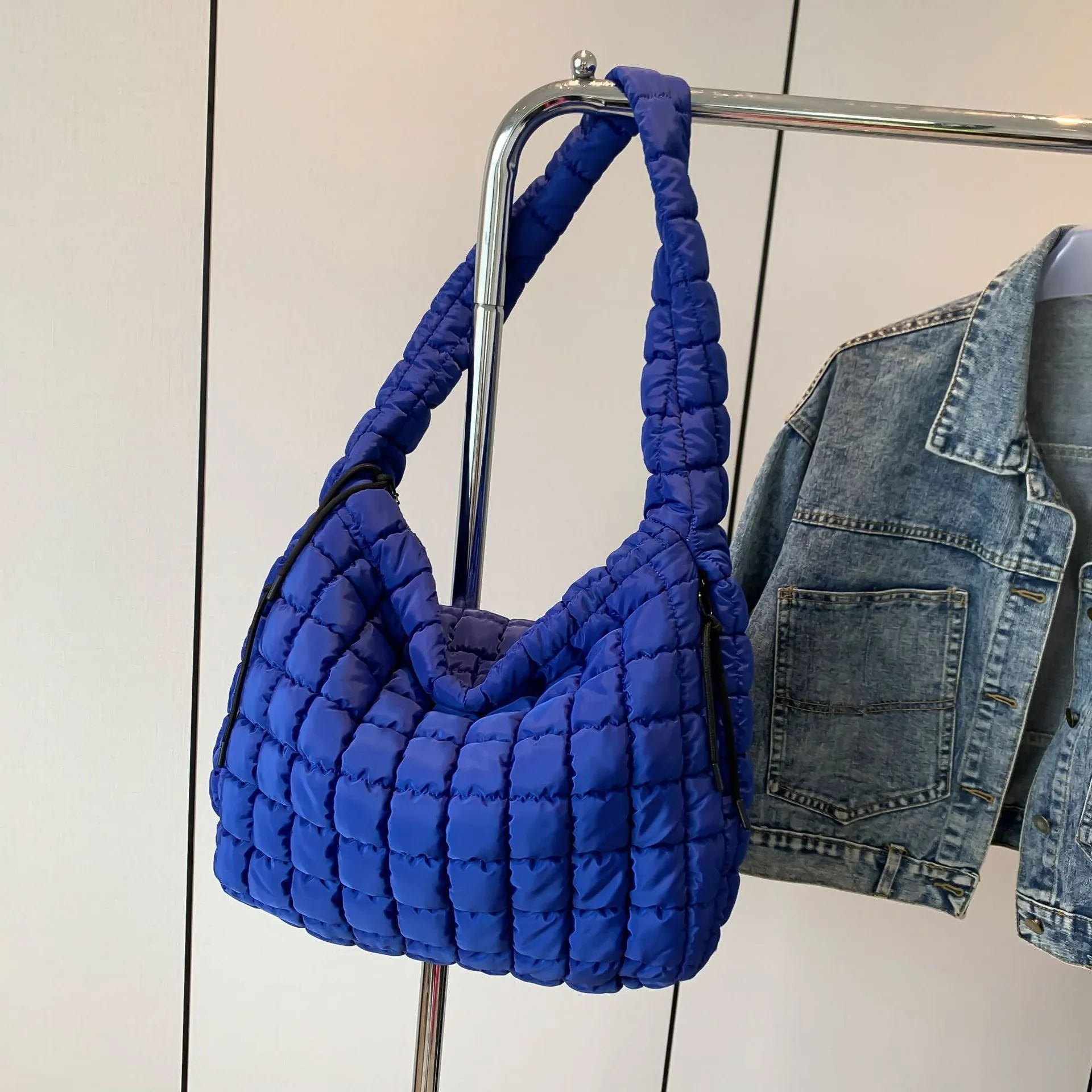 Crossbody Pleated Bag