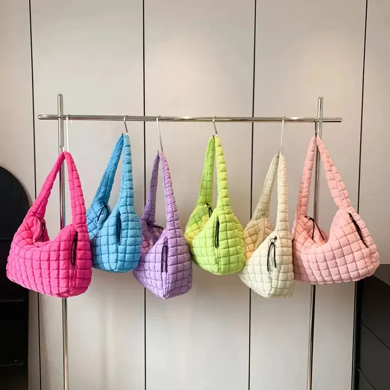 Crossbody Pleated Bag