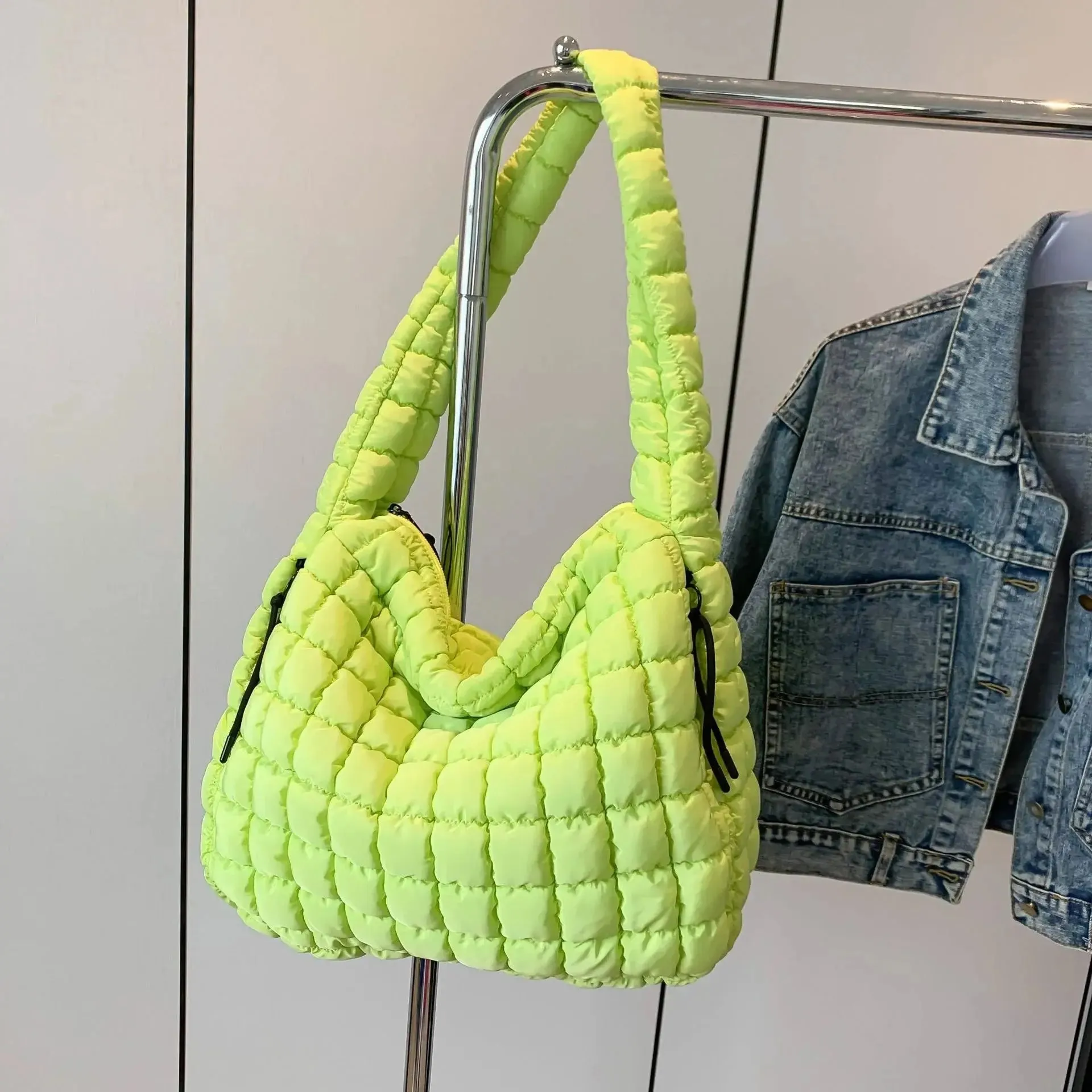 Crossbody Pleated Bag