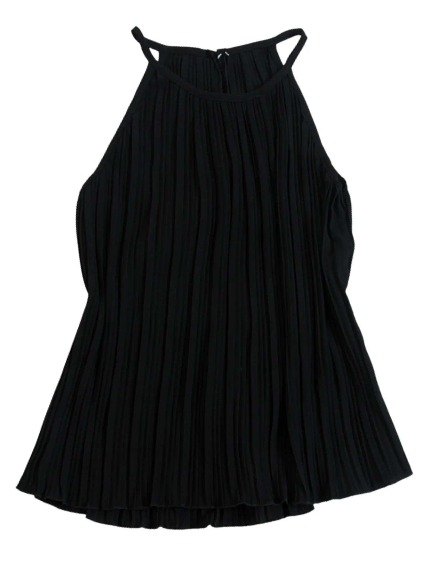 'Darcel' Halter-neck Pleated Top (7 Colors)