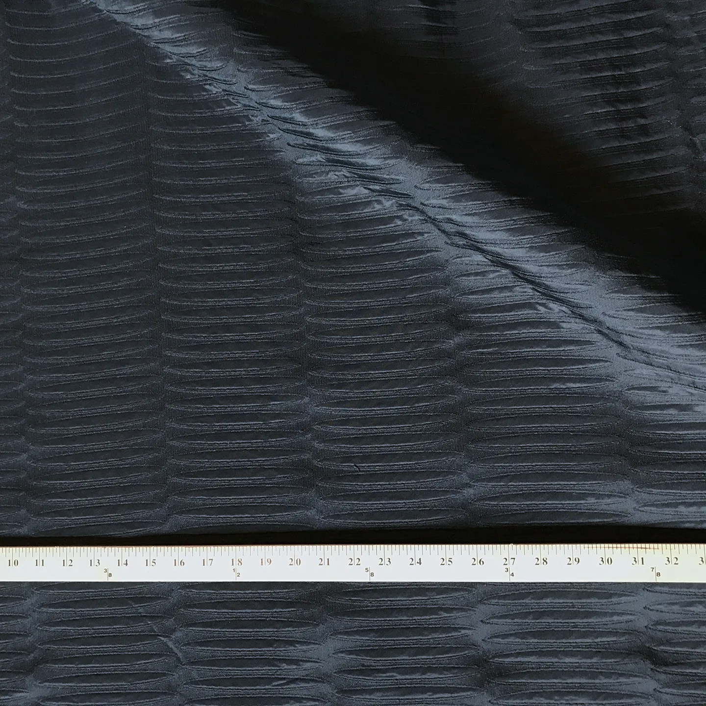 Dark Gray Textured Upholstery Fabric 54"