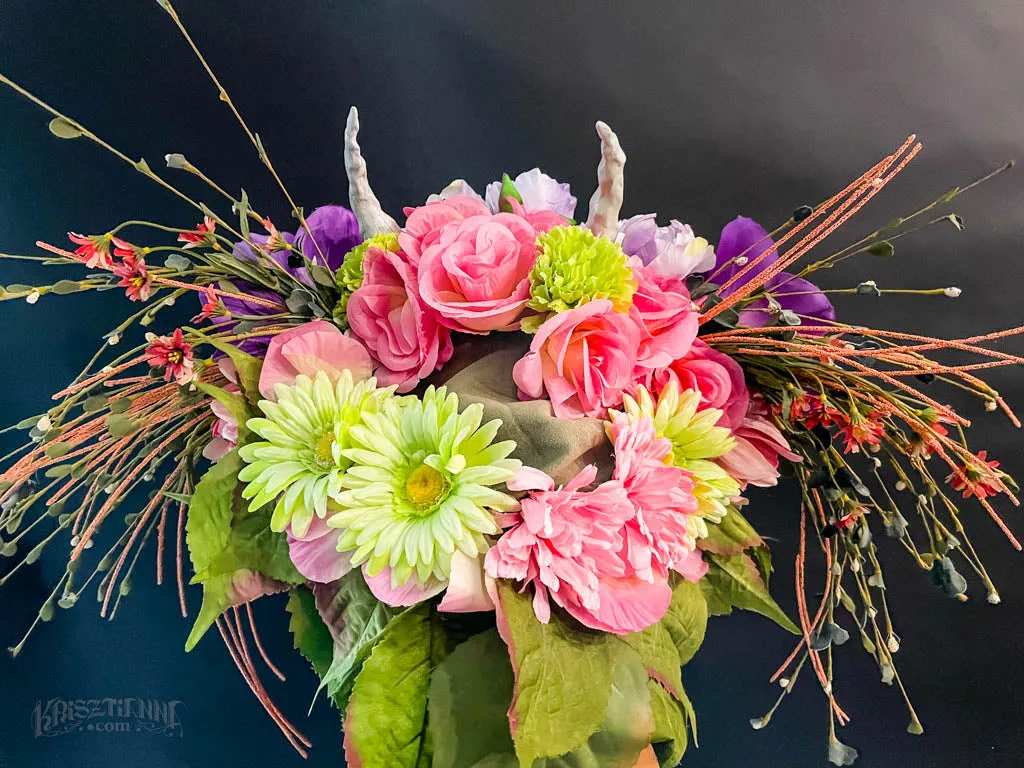 Darling Dahlia Forest Creature Headdress