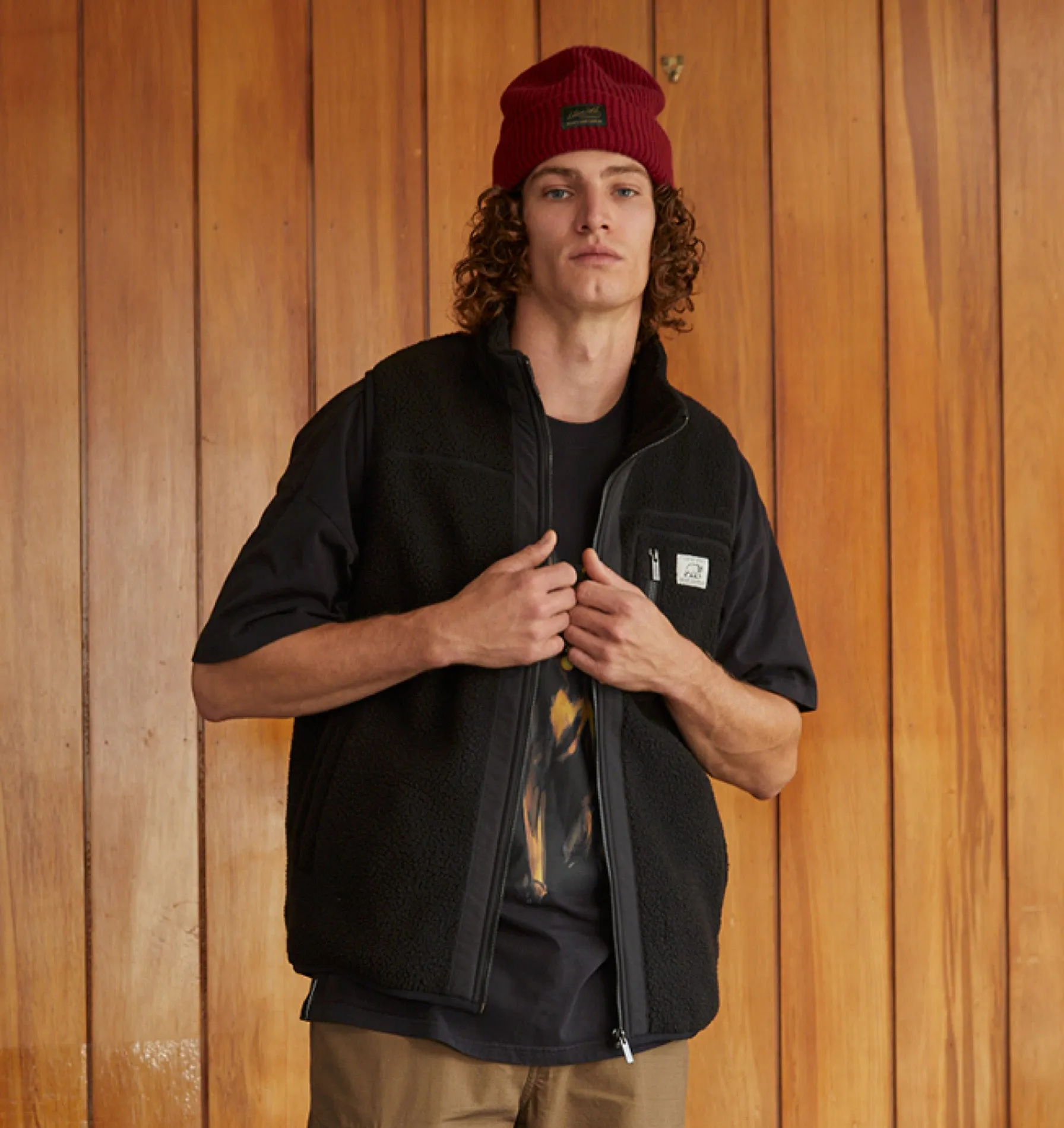 Detroit Beanie - Maroon