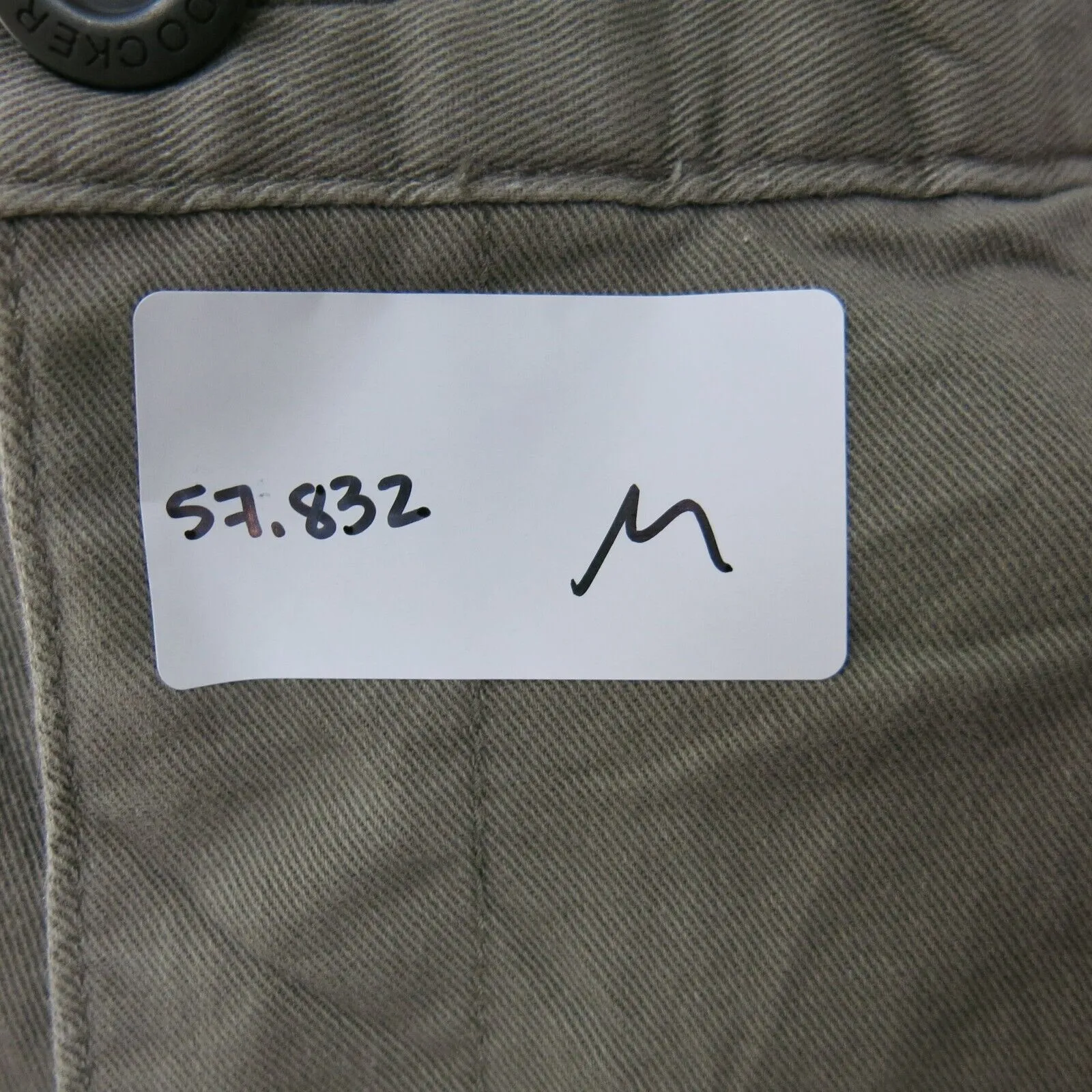 Dockers Men Chino Pant Straight Leg Mid Rise Pockets Cotton Dark Gray SZ W36XL32