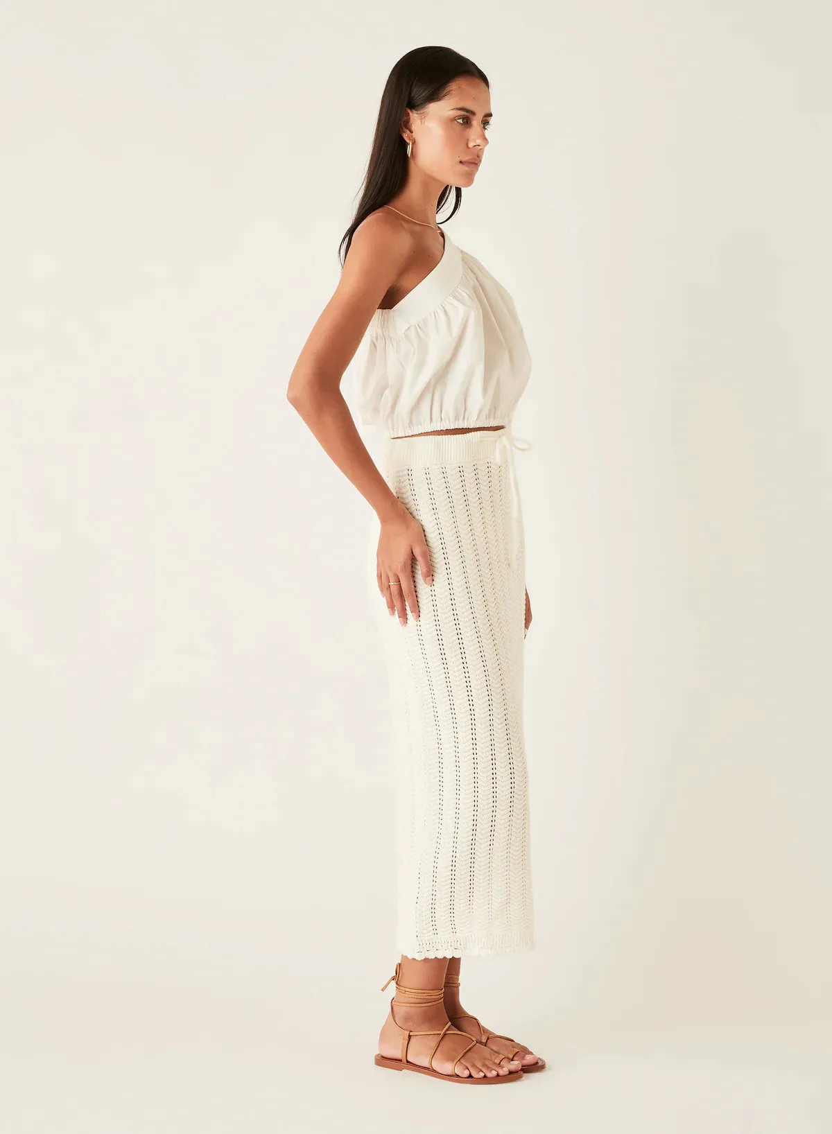 ESMAEE Aegean Skirt White