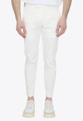 Feather-Charm Slim Pants