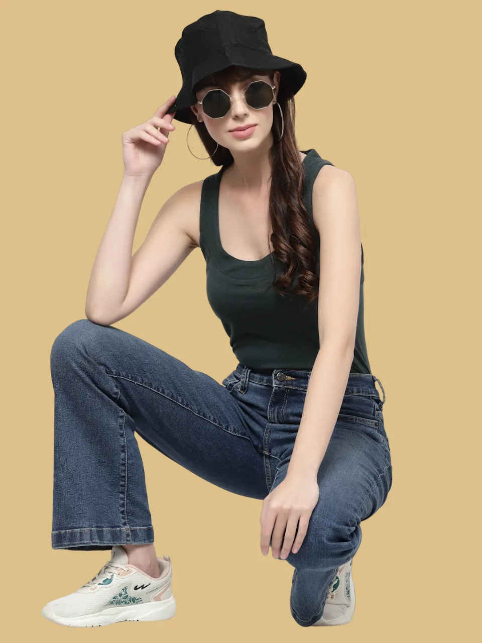 Flawless Women Green Tank Top