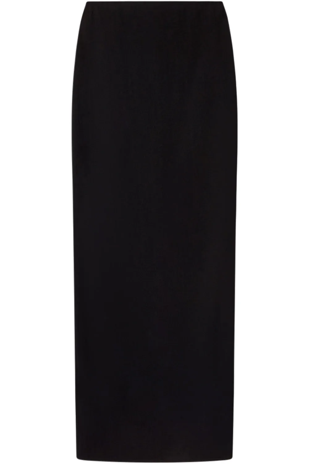 FLUID LONG SKIRT | BLACK
