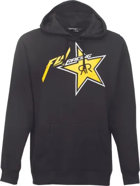 FLY RACING ROCKSTAR HOODIE BLACK/YELLOW M 354-6290M