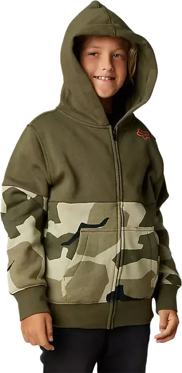 Fox Lindon Zip Fleece Youth Hoodie