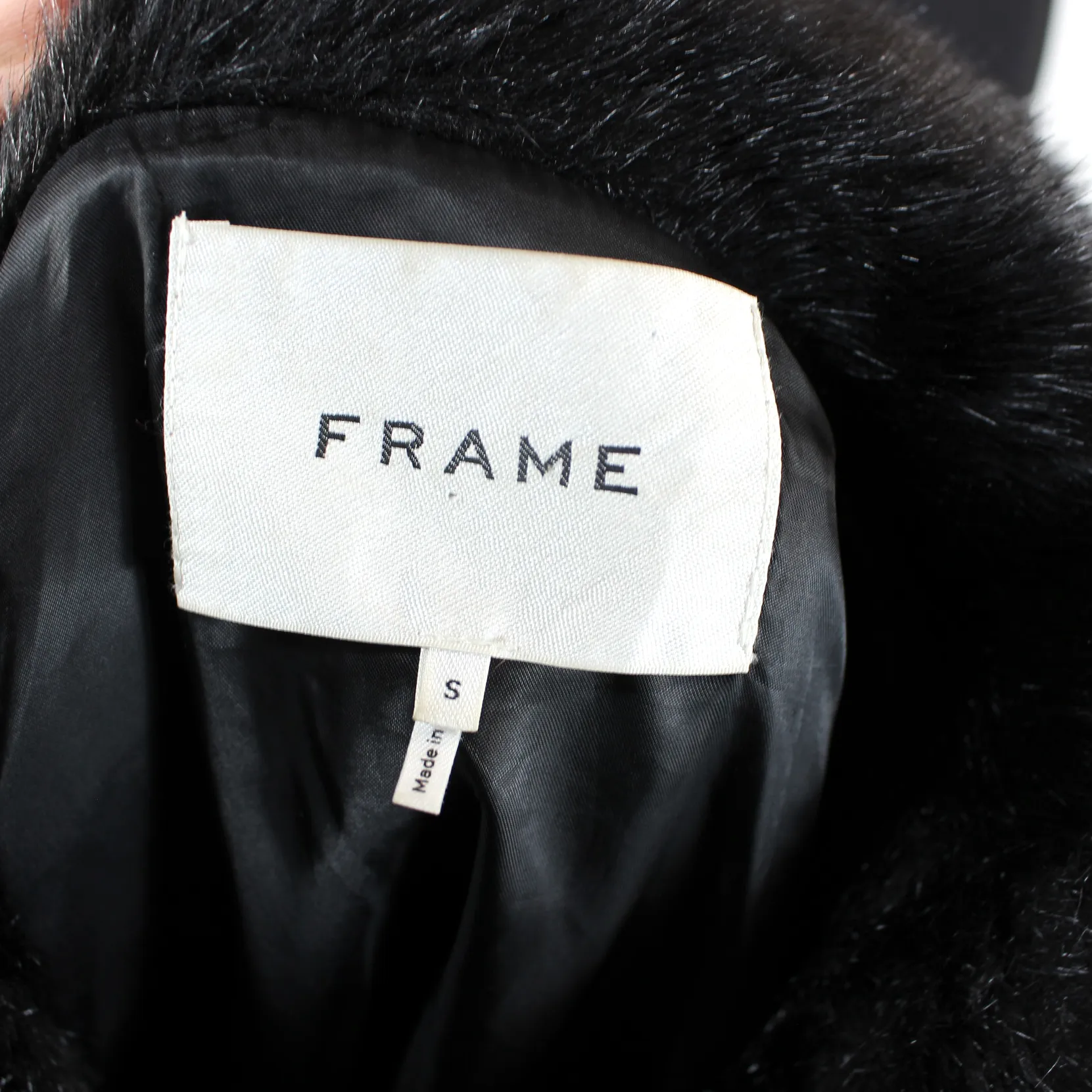 Frame Faux Fur Coat