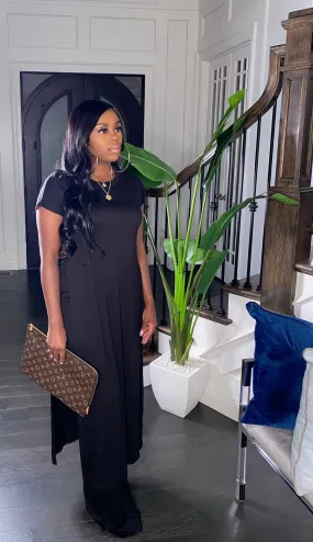 Free Spirit Palazzo Set "Black" (PLUS)