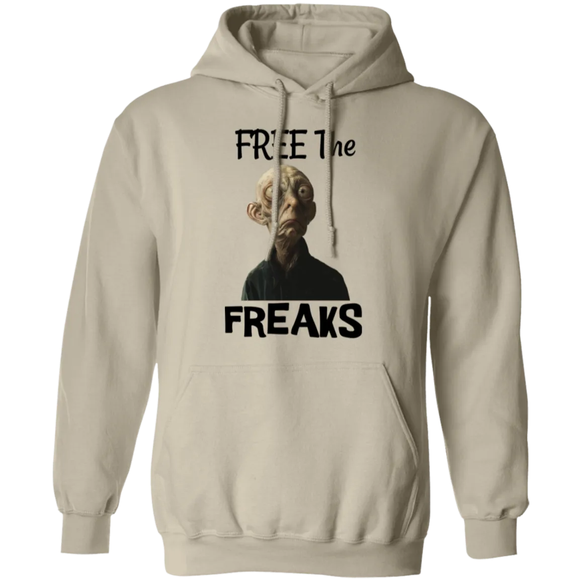 Free The Freaks Pullover Hoodie/Light Colors