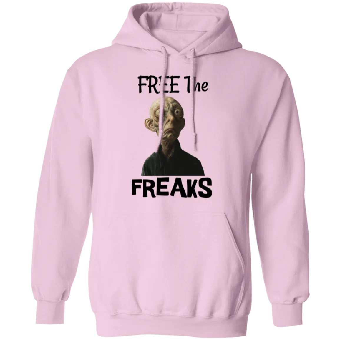 Free The Freaks Pullover Hoodie/Light Colors