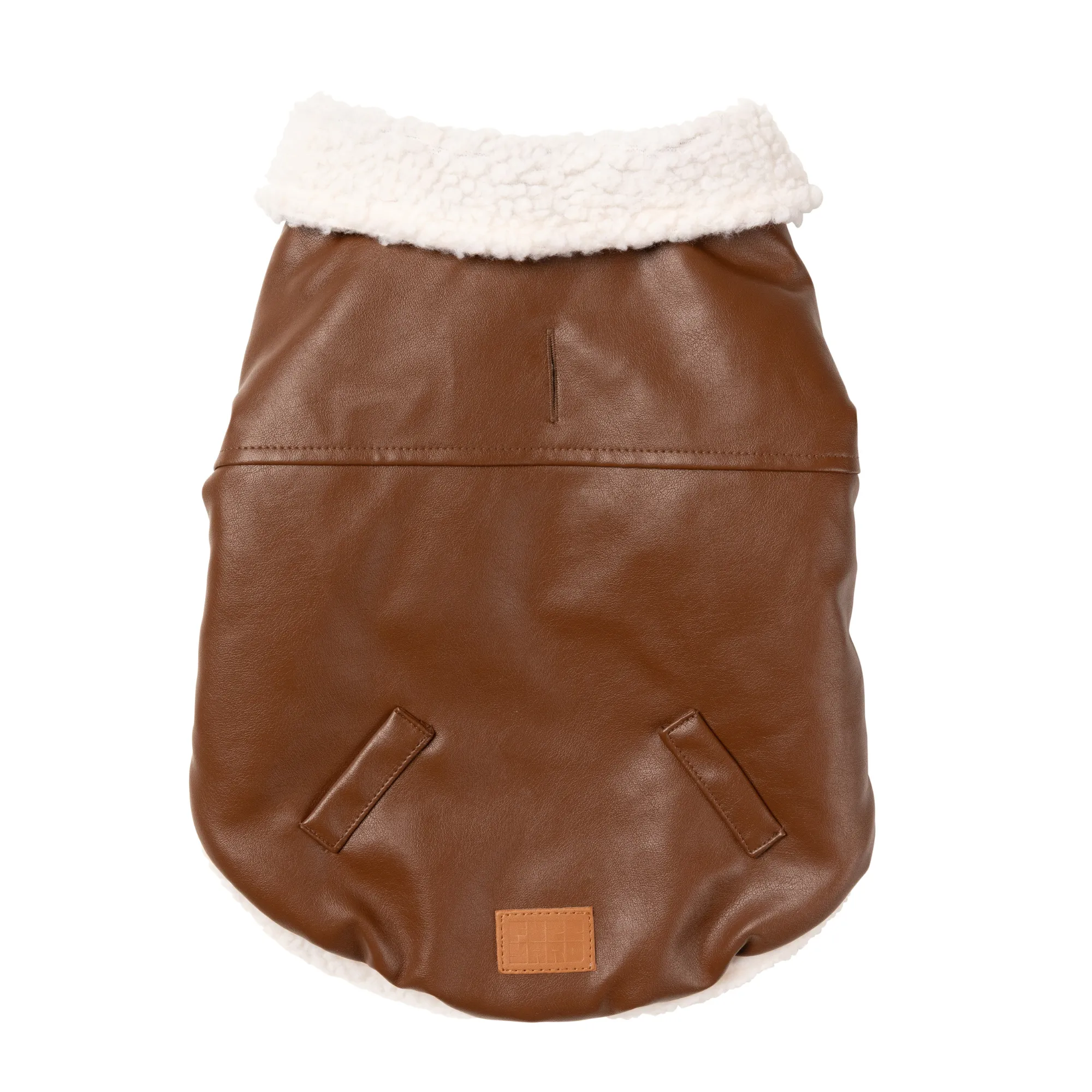 FuzzYard Ava Dog Jacket Brown