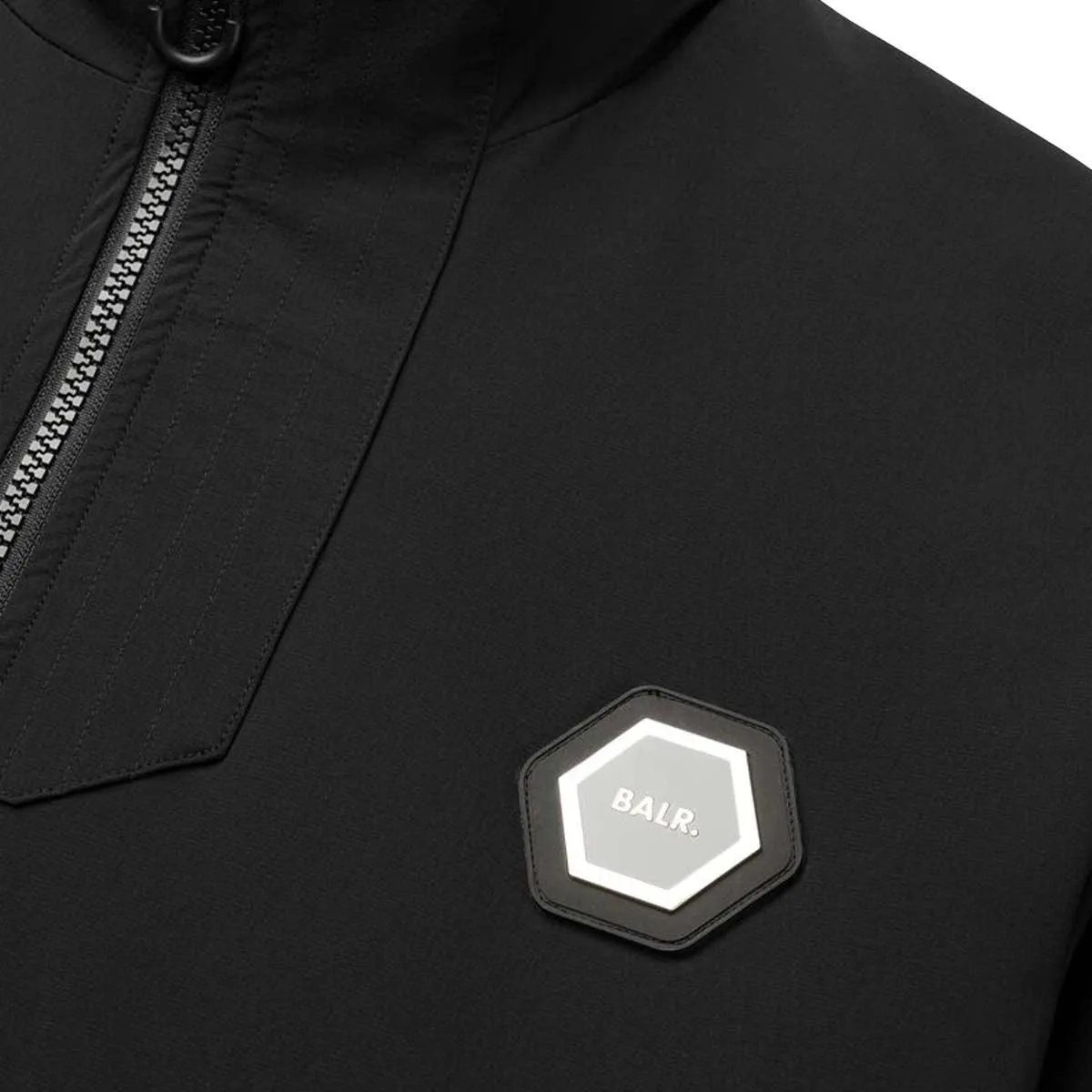 Hexline Slim Fit Track Jacket Jet Black