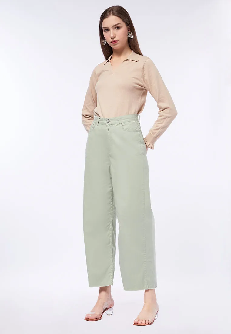 High Waist Coloured Denim