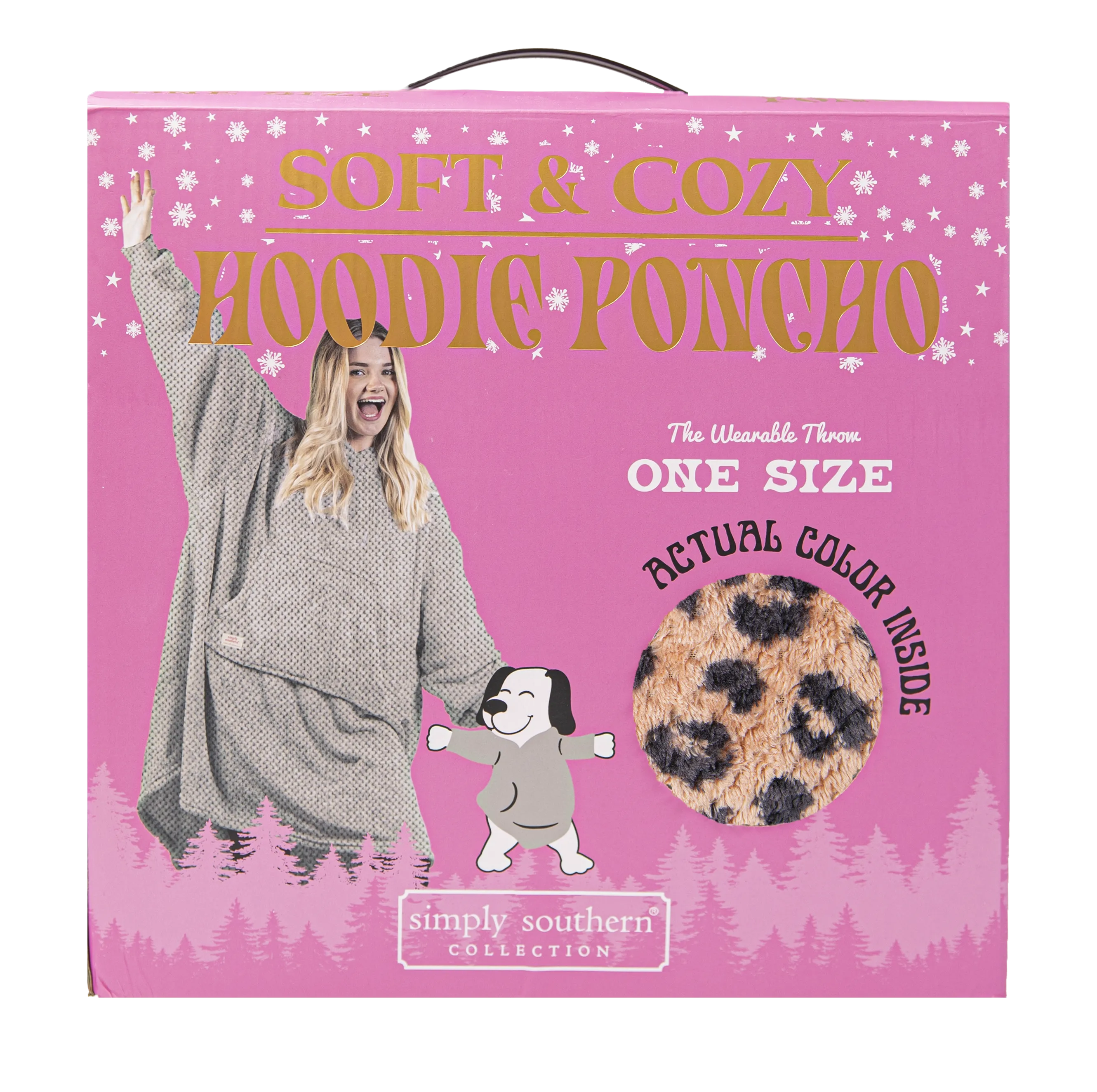 Hoodie Poncho Wearable Throw