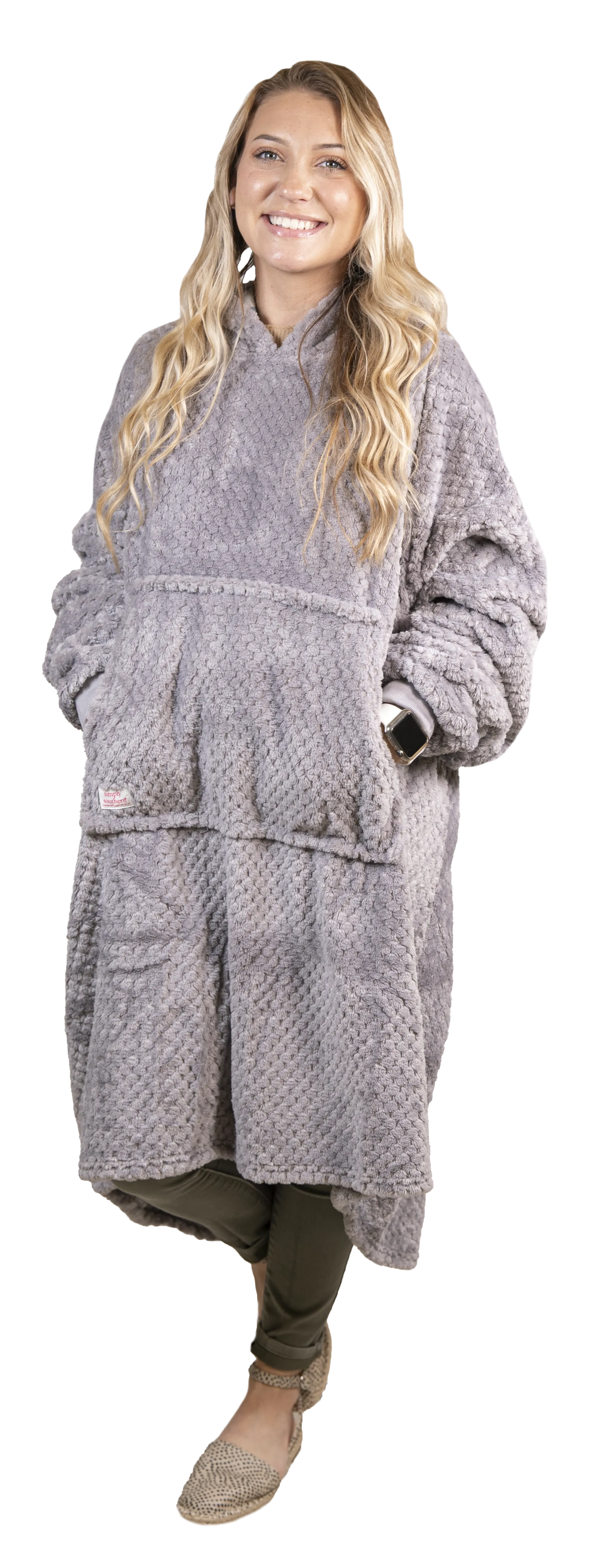 Hoodie Poncho Wearable Throw