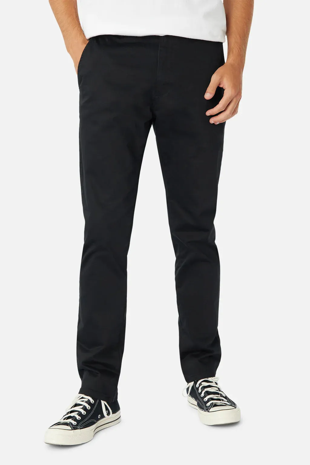 INDUSTRIE - The Regular Chino Pant - Black
