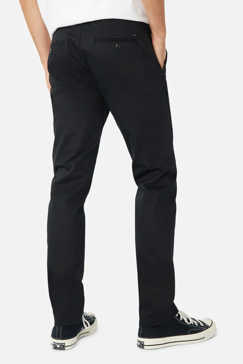 INDUSTRIE - The Regular Chino Pant - Black