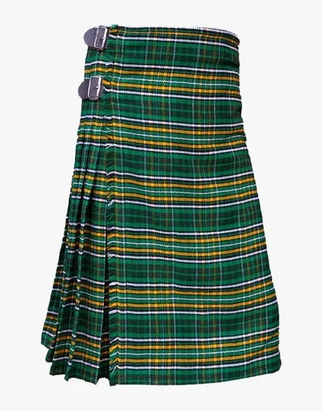 Irish Kilt - Irish National Tartan Kilt