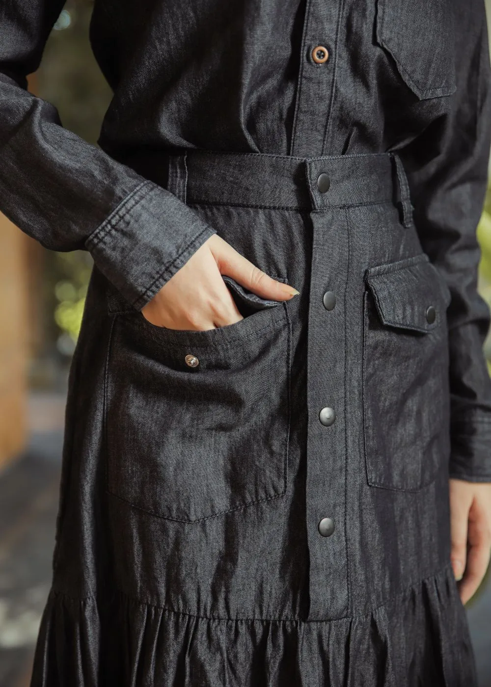Kohl Grey Skirt