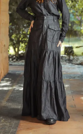 Kohl Grey Skirt