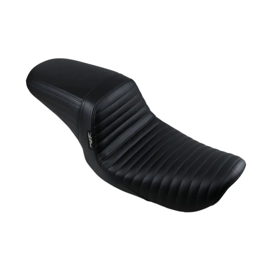 Le Pera Kickflip Seat - Pleated - Black - FXD '96-'03