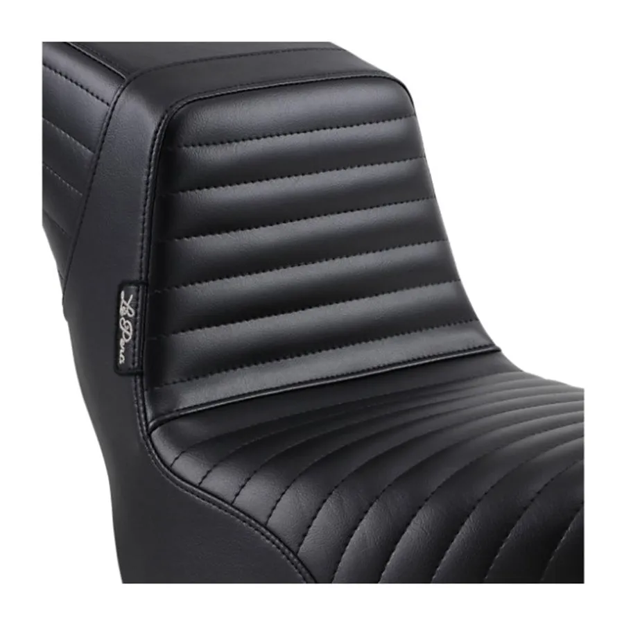 Le Pera Kickflip Seat - Pleated - Black - FXD '96-'03