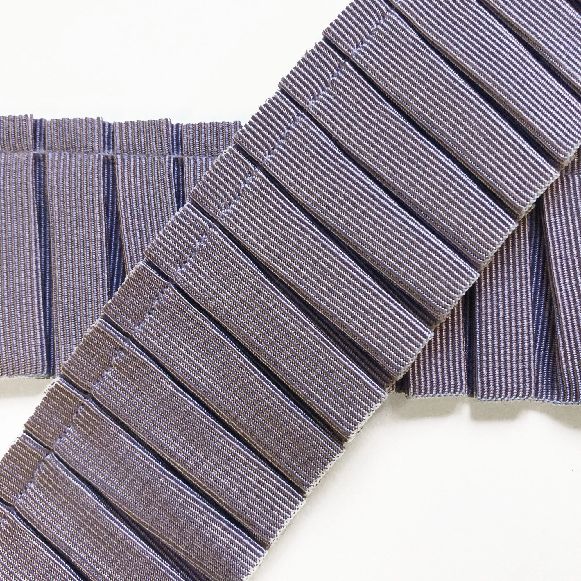 Lilac High Quality Decorative Pleated Ribbon Trim by the yard